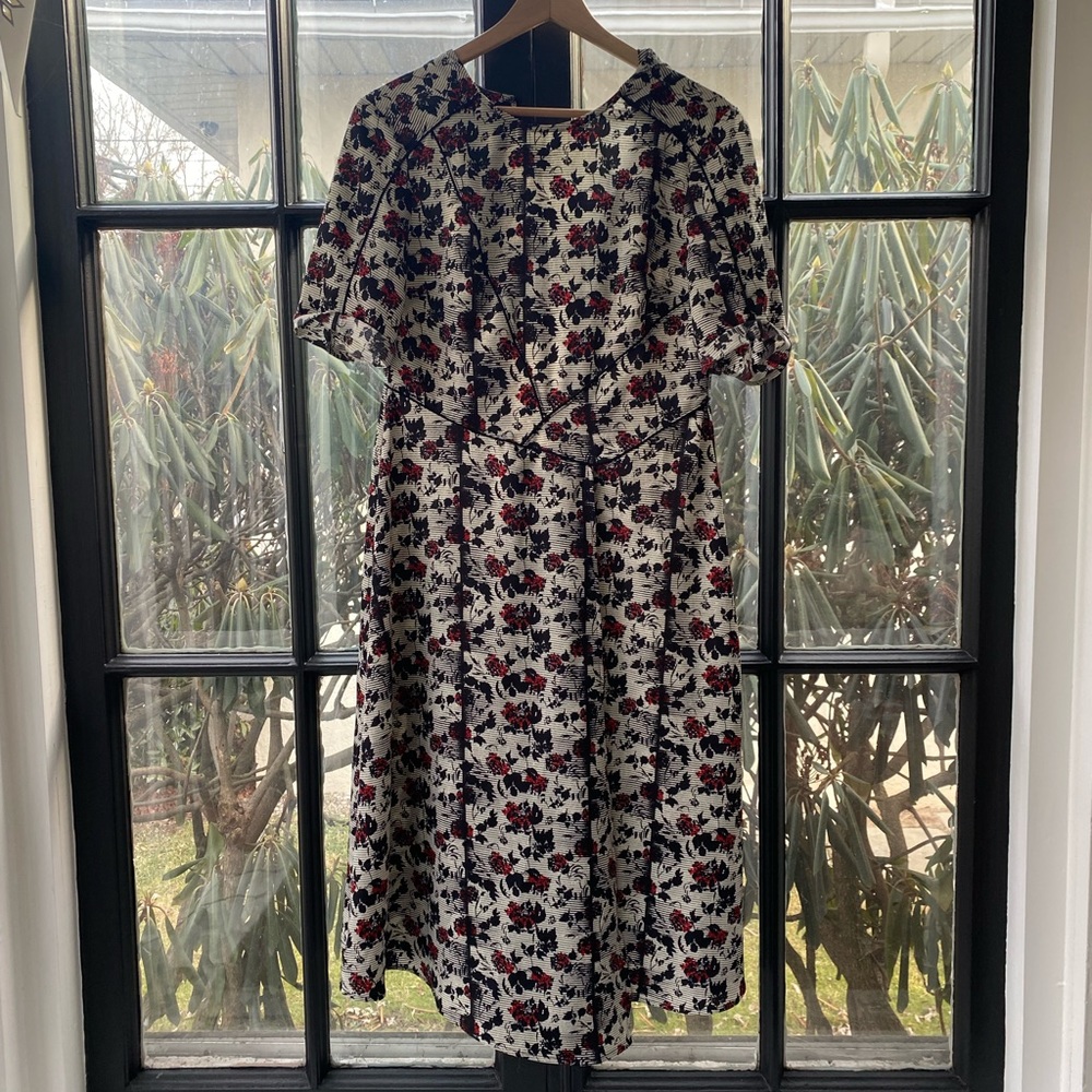 Womens floral work dress